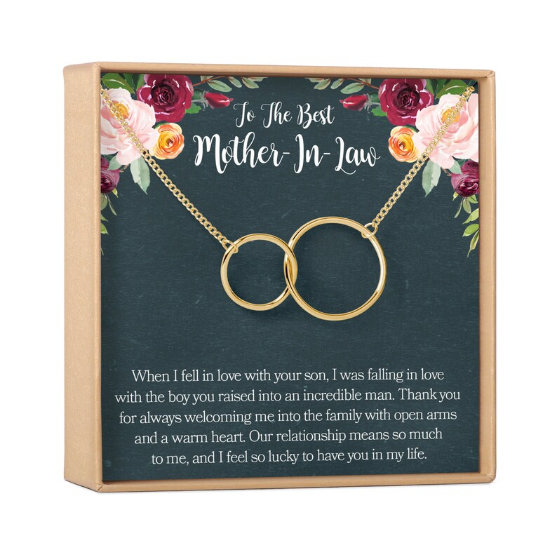 Mother-In-Law Gift Necklace: Mother-In-Law, Mother-In-Law Gift, Mother's Day Gift for Mother-In-Law 