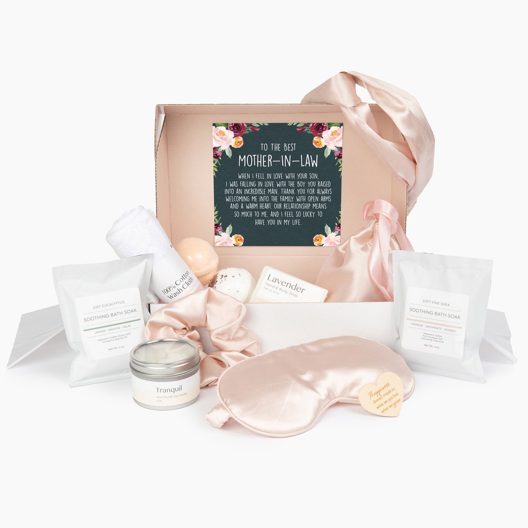 Indulgent Luxury Spa Gift Box for Motherinlaw Selfcare Etsy
