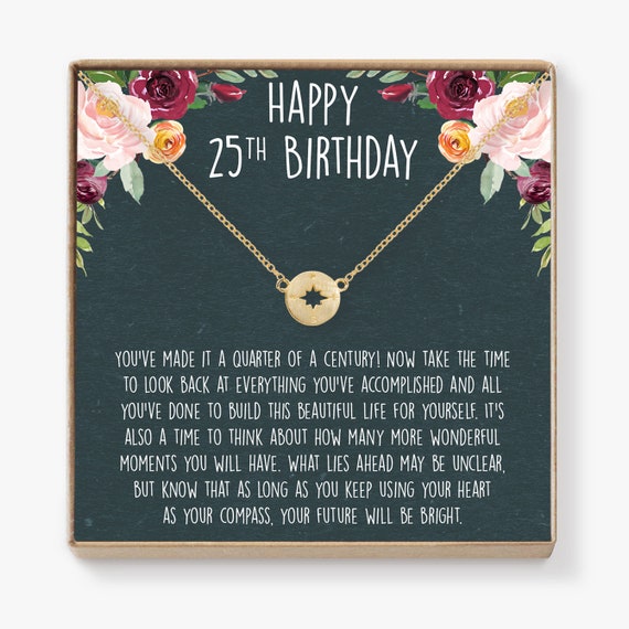25th birthday gift for girlfriend