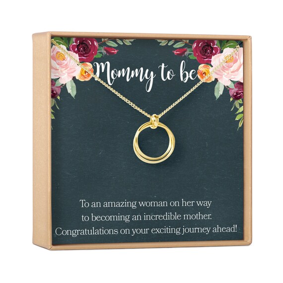 Pregnancy Gift Necklace: Baby Shower 