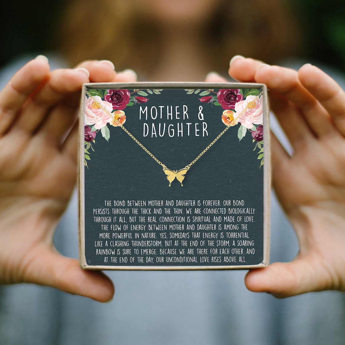 Mother Daughter Gift Necklace Mother's Day Gift Gifts Etsy