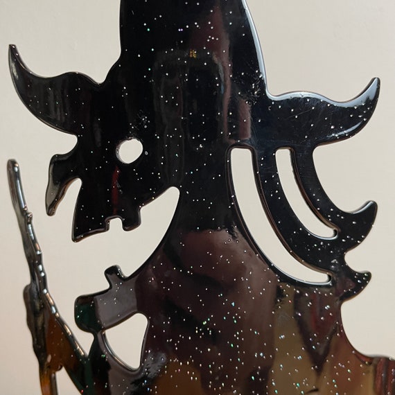 Vintage Spooky Witch PartyLite Candle Holder