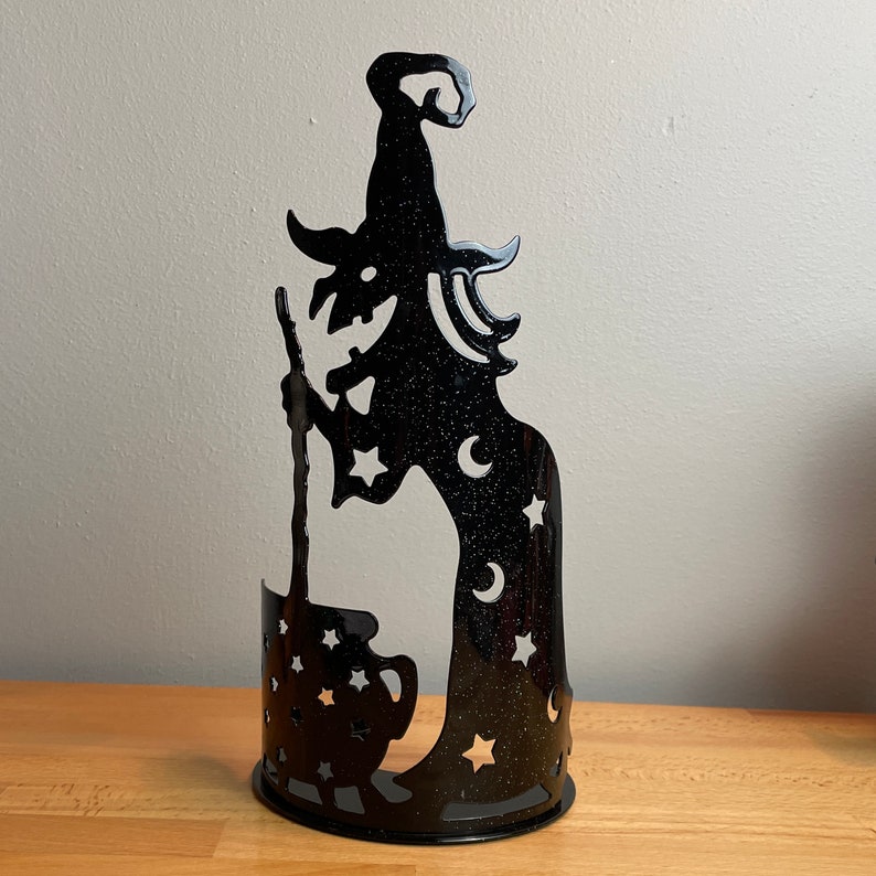 Vintage Spooky Witch PartyLite Candle Holder image 2