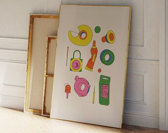 Art Supplies Poster