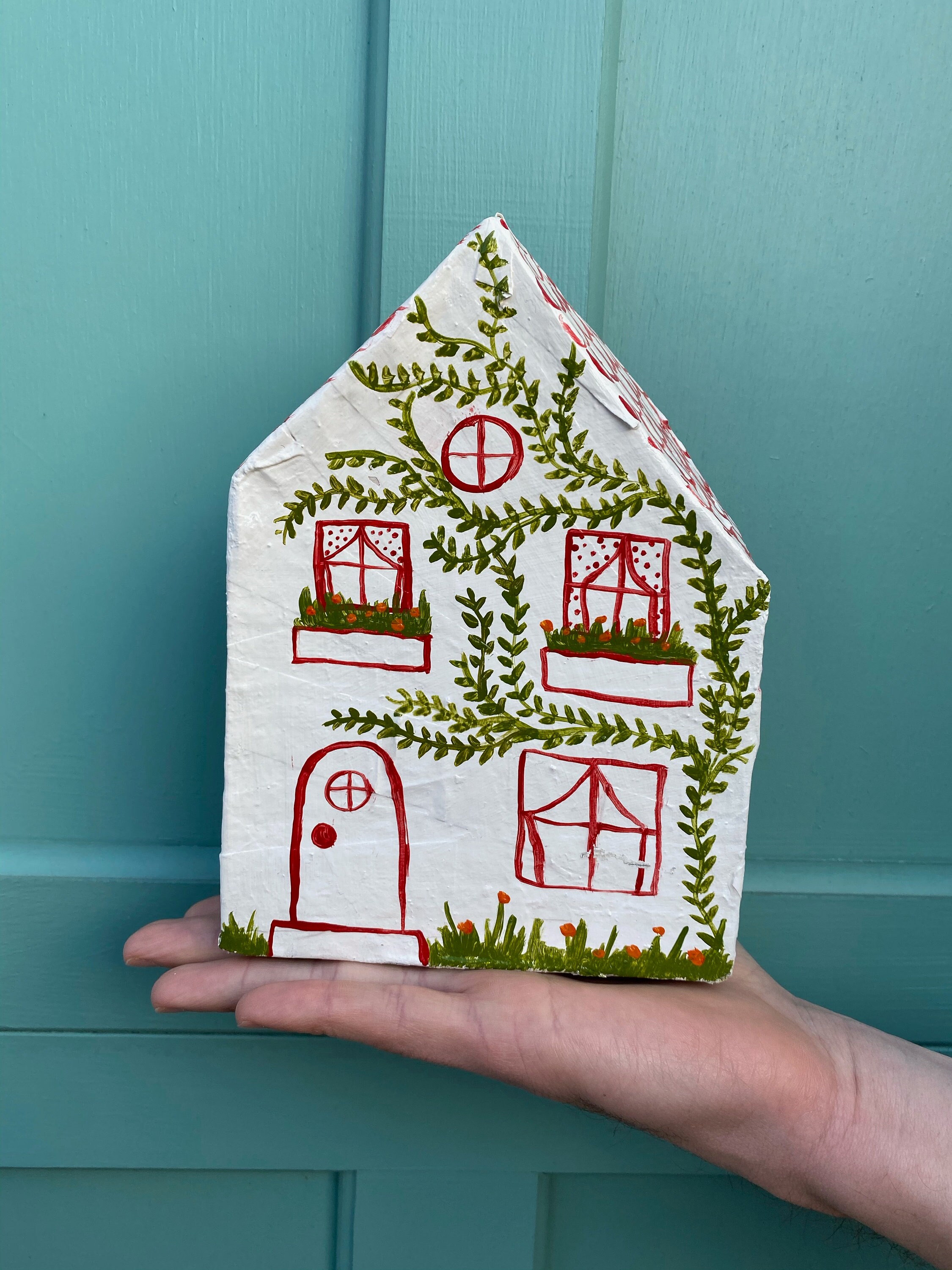 Paper Mache Fairy Tale House Etsy