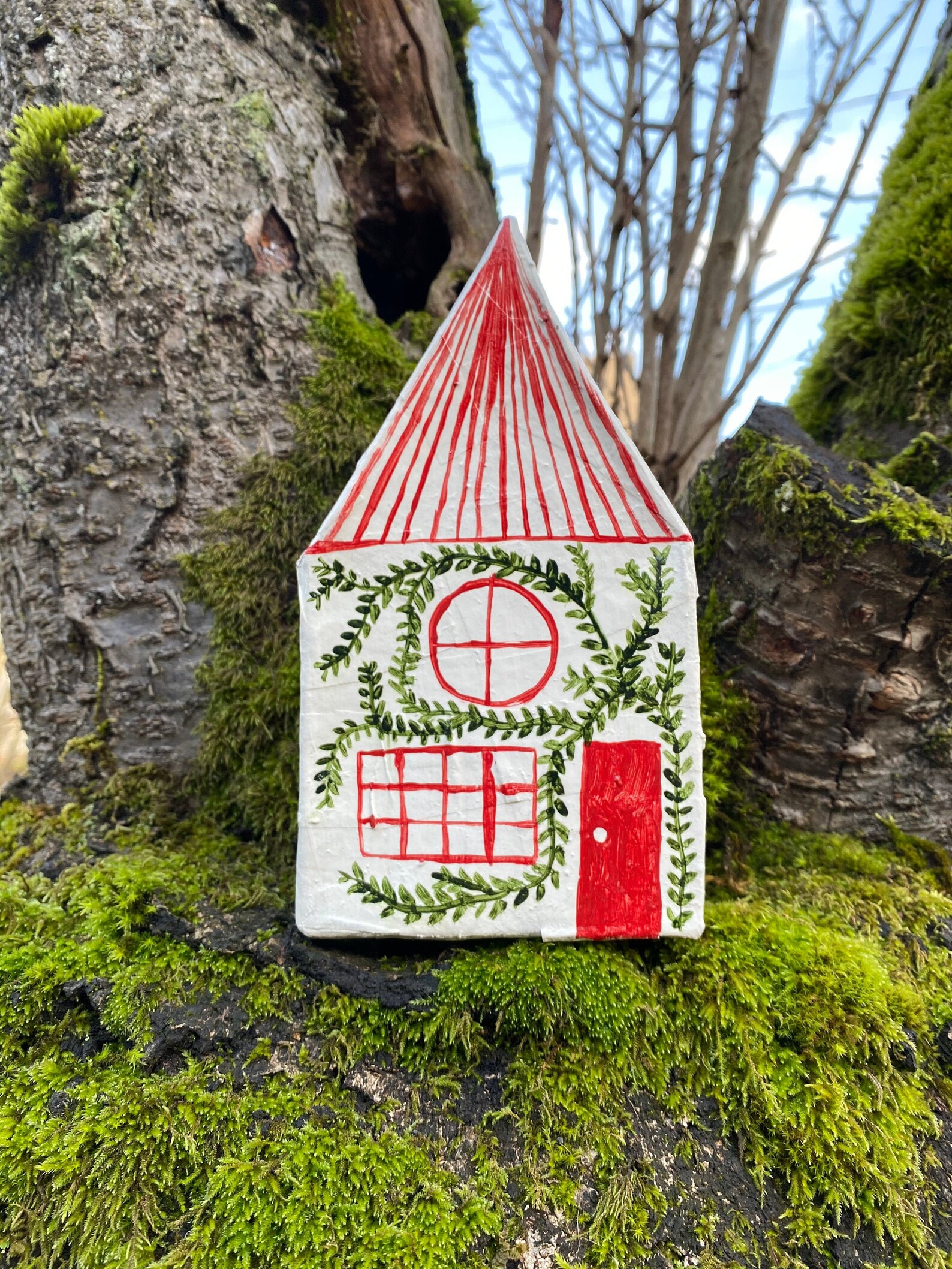 Paper Mache Fairy Tale House Etsy