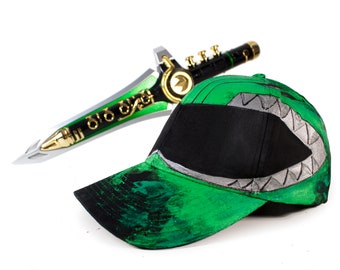 green power ranger hat