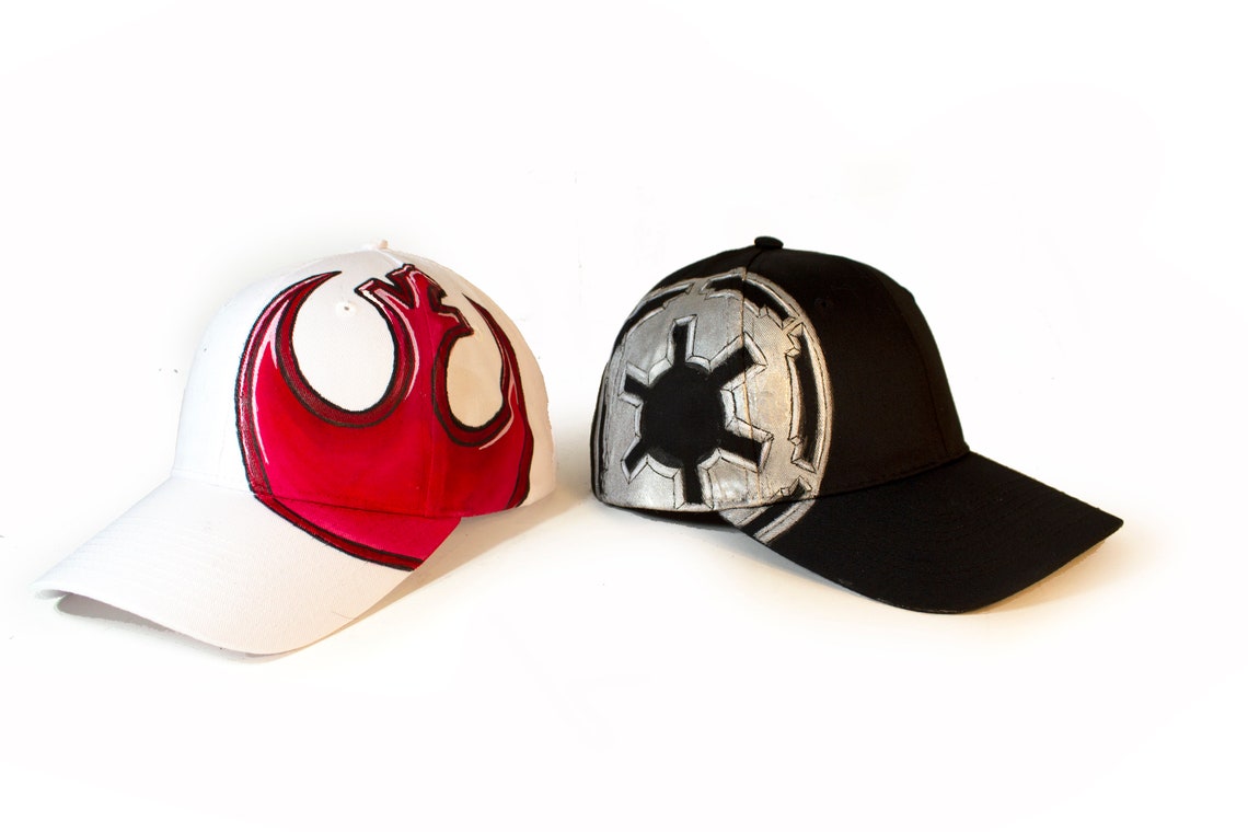 Star Wars hats rebels Galactic Empire Custom hand Etsy