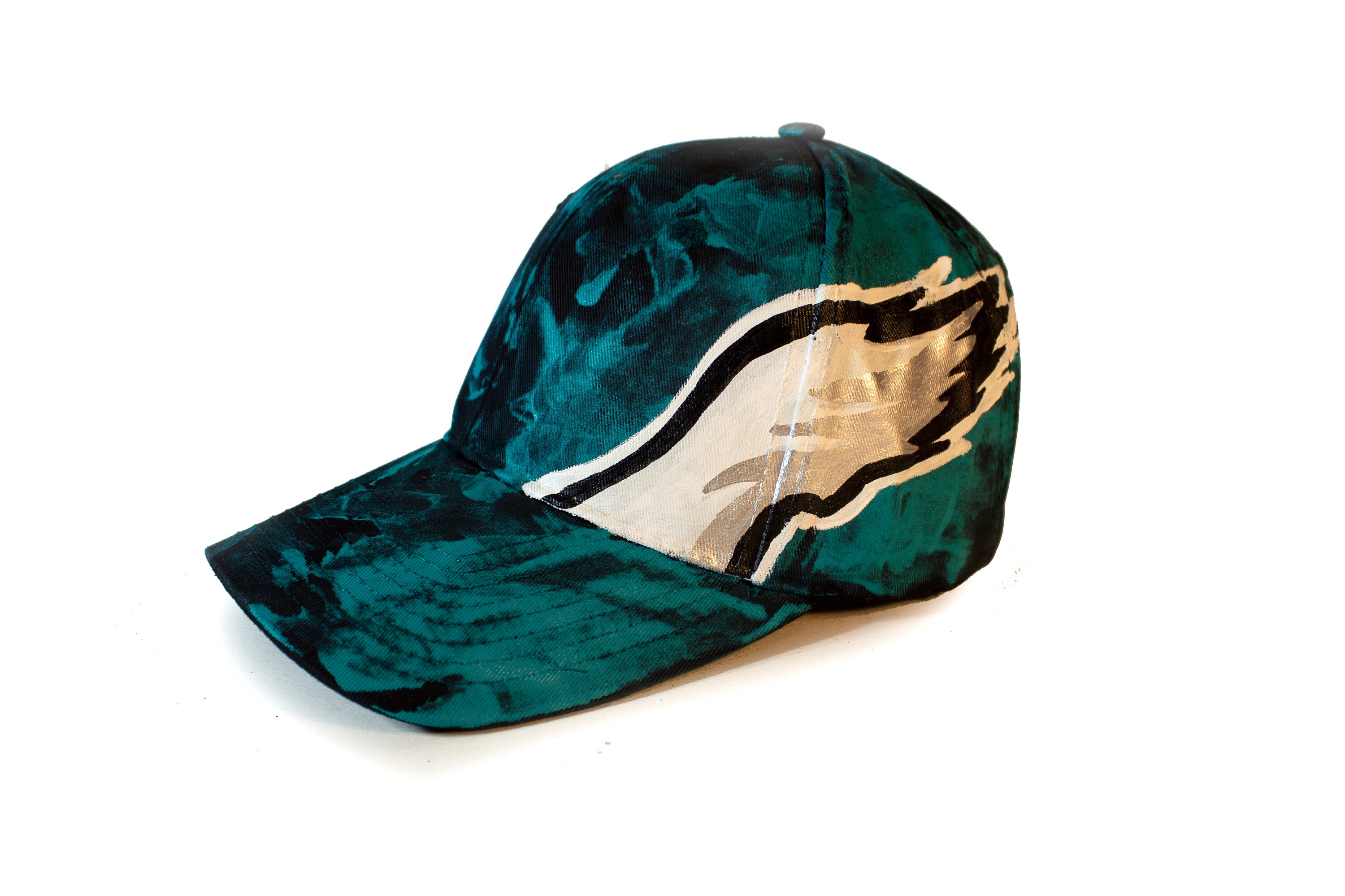 Eagles Custom Hand Painted Hat NFL Hat 
