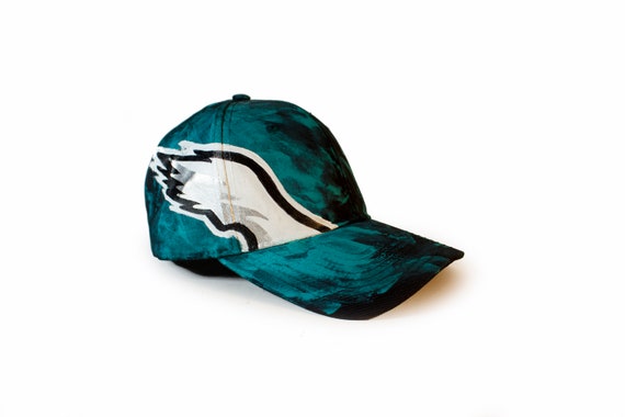 Eagles Custom Hand Painted Hat NFL Hat 