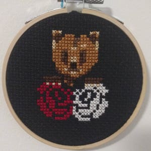 Fairy Tale Cross Stitch Folk Tale Snow White Rose Red Bear X Stitch