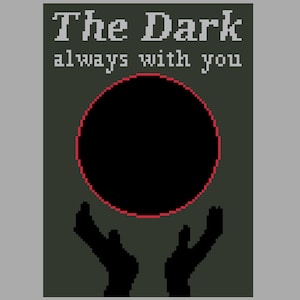 The Dark Cross Stitch Pattern- Pulp Fiction Cover