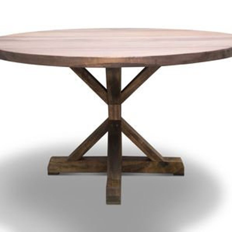 UrbanReclaimedCo Magnolia Pedestal Dining Table