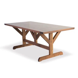 Shizen Walnut Dining Table, Nakashima inspired