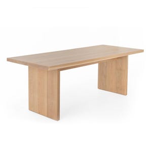 The Nova White Oak Dining Table