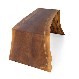 Live Edge Walnut Waterfall Table or Desk