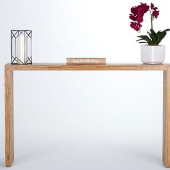 Charlotte Waterfall Console Table Etsy