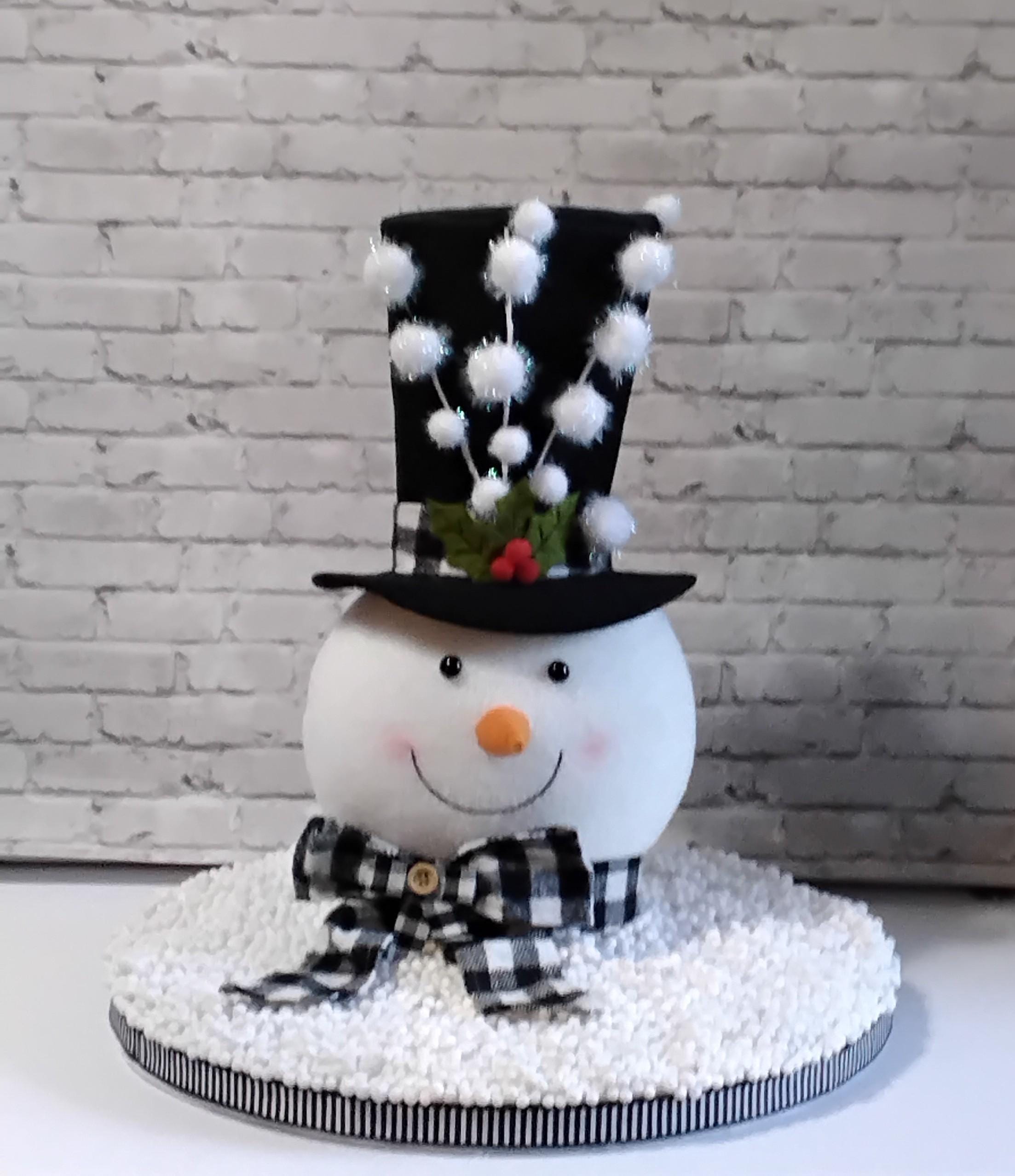 36 Creative Christmas Decor Ideas to Transform Your Space: Festive Hacks You'll Love 25 Melted Snowman Christmas Table Centerpiece Decor, Winter Snowball…