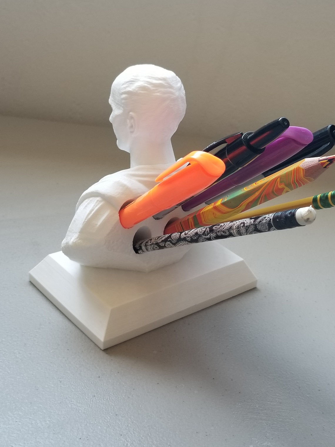 Julius Caesar Pen / Pencil Holder with Custom Engraving Etsy