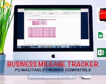 Business Mileage Tracker, Business Mileage Calculator, Mileage Tracker, Mileage Calculator, Mileage Log