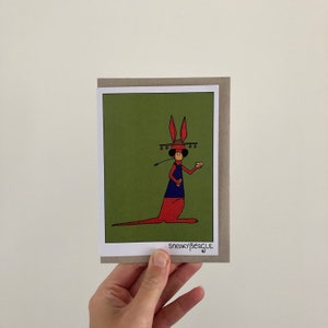 Biglietto di auguri ecologico Connor Roo