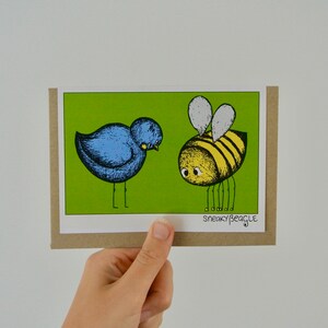 Bees Knees Biglietto d'auguri ecologico