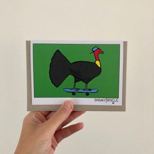 Ollie de Bush Turkije Milieuvriendelijke wenskaart