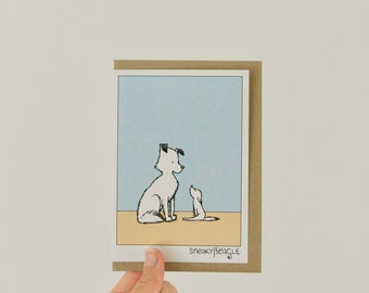 Dogs Eco-Friendly Greeting Card