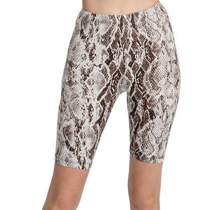 Snakeskin Shorts Etsy