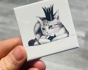 Queen Cat magnet