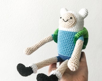 Finn the Human crochet pattern