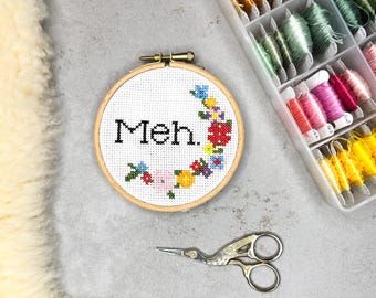 MEH - Digital Cross Stitch Pattern