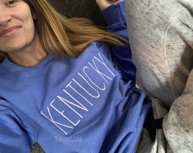 Heather Royal KENTUCKY Sweatshirt | Etsy
