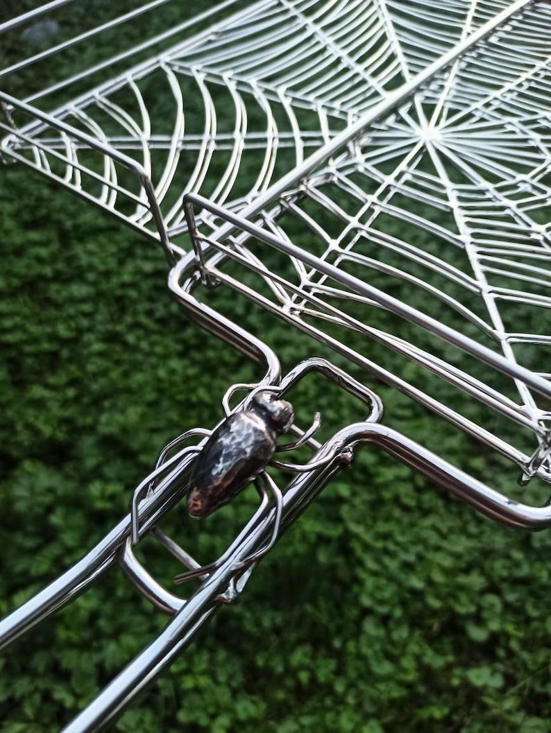 Cobweb - Custom Open Fire Cooking Basket, Portable Stainless Fire Pit ...