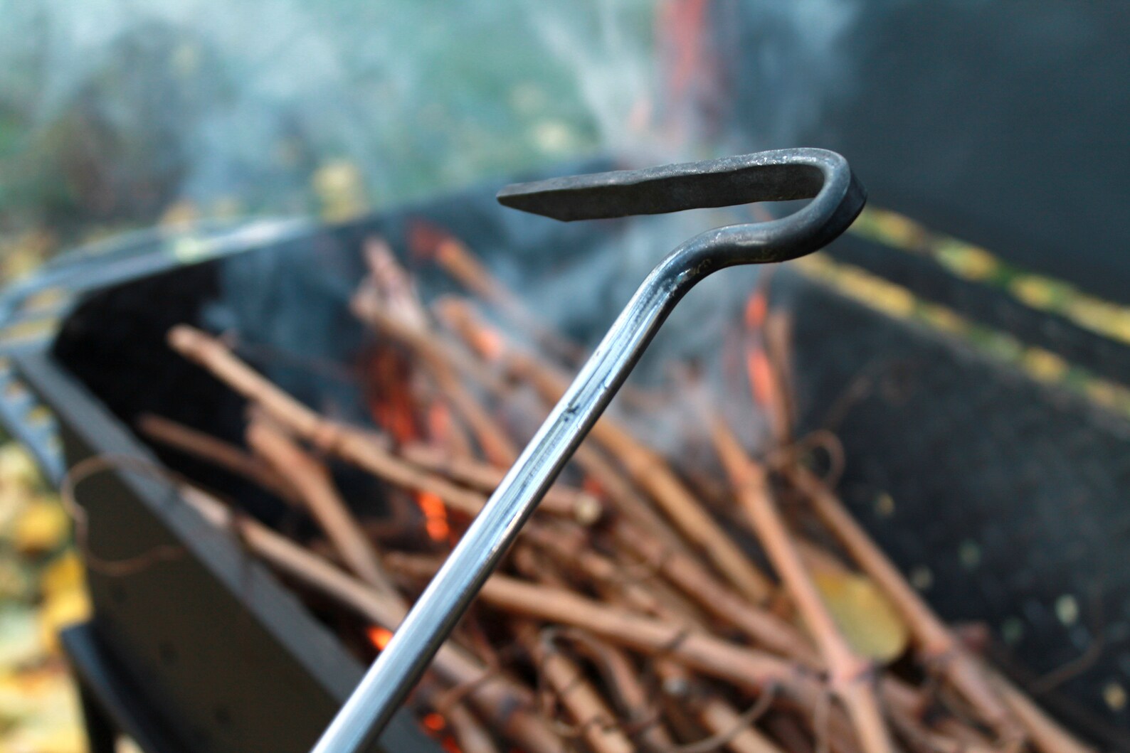 Hand Forged Fire Poker 