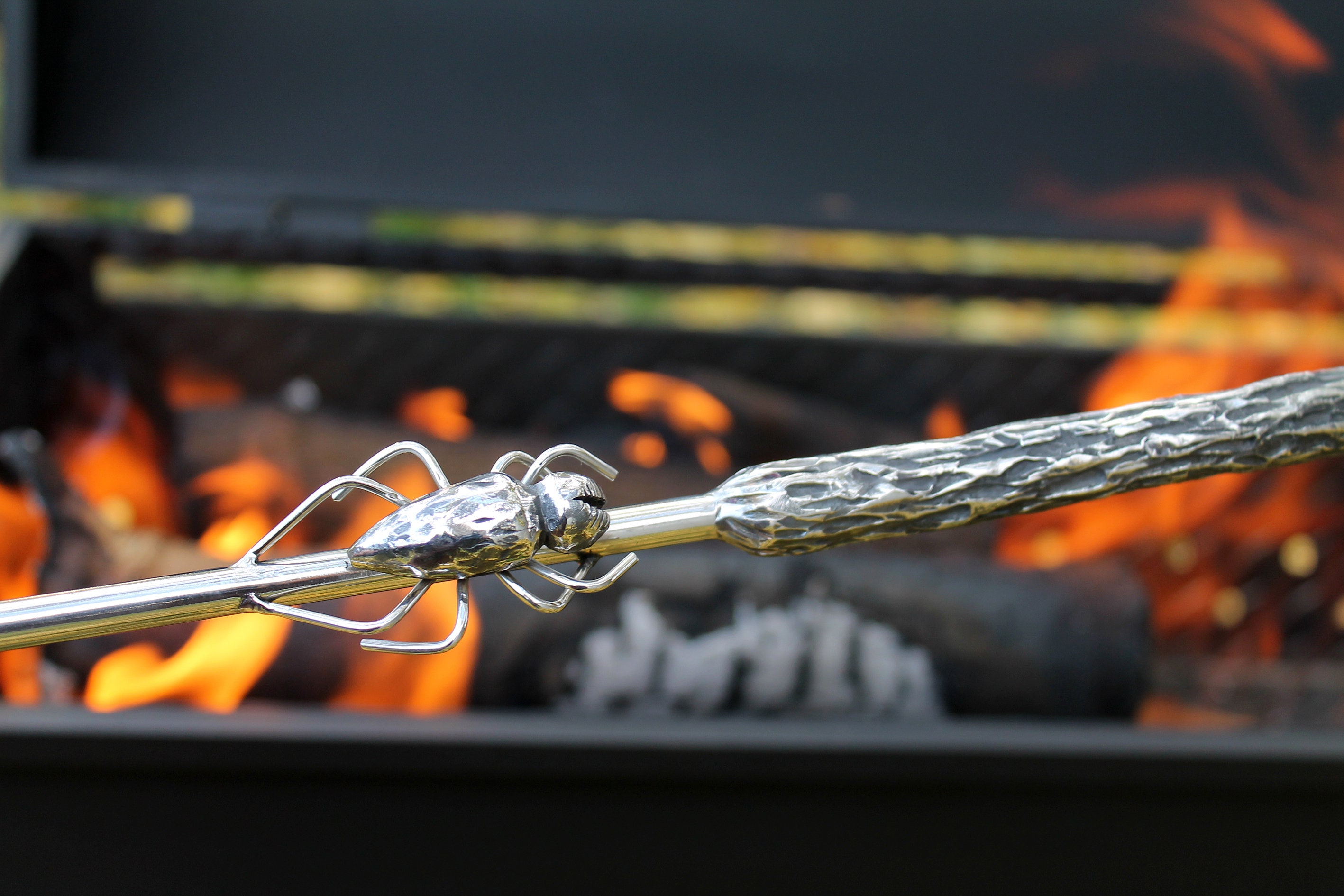 Hand Forged Fire Poker 