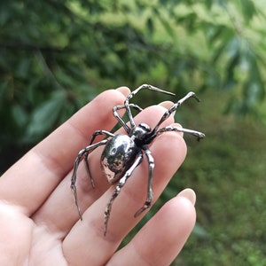 Forged "Spider" - Hand forged stainless steel souvenir - Amulet workshop