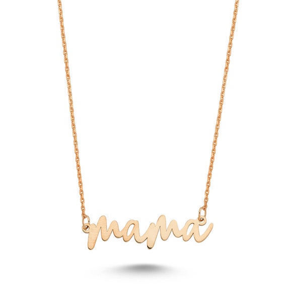 Personalized gold necklace for her sale