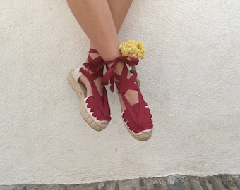 Espadrillas Eco Organic Platform Espadrillas Espardenyes (doppia suola)