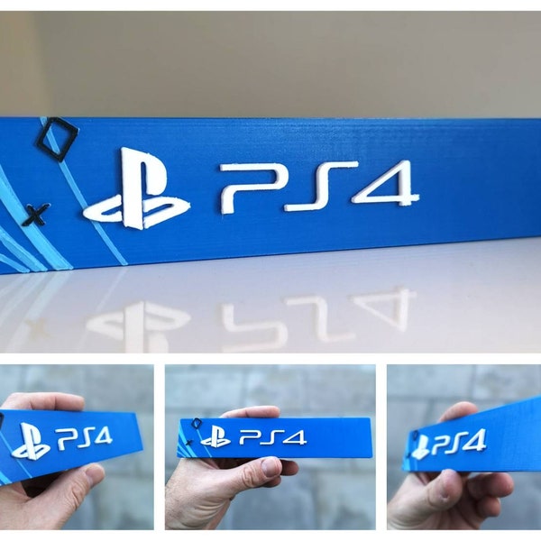 Sony Playstation 4 3D frigorifero magnete/scaffale display - Videogiochi PS4 Logo