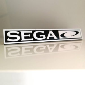 Sega CD logo shelf display/fridge magnet