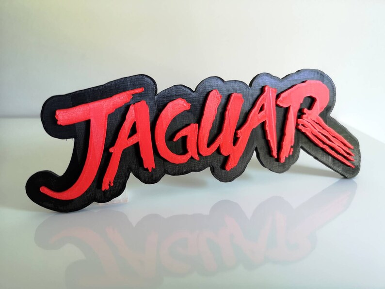 Atari Jaguar shelf displayfridge magnet Retro 90s Video Games Logo FridgeCar Magnet