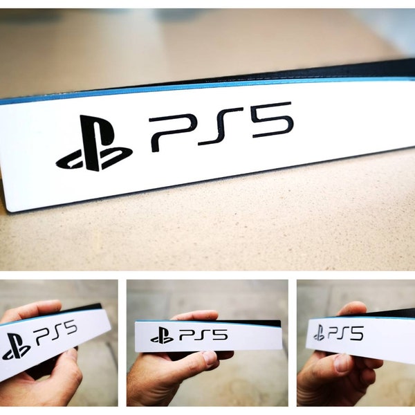 Sony Playstation 5 3D fridge magnet/shelf display - Video Games PS5 Logo