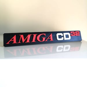 Amiga CD32 logo shelf display/fridge magnet