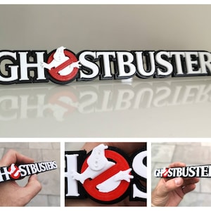 Ghostbusters fridge magnet / shelf display - Classic Movie Logo