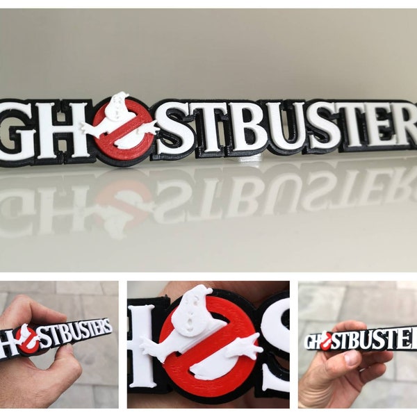 Ghostbusters refrigerador imán / estante display - Logotipo de película clásica