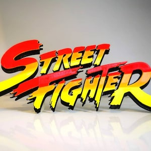 Magnete da frigorifero / espositore da scaffale Street Fighter
