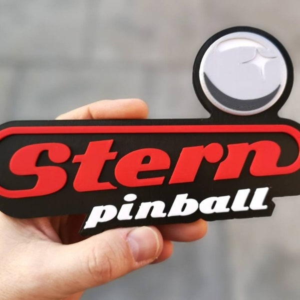 Stern fridge magnet / shelf display - Classic Pinball Logo