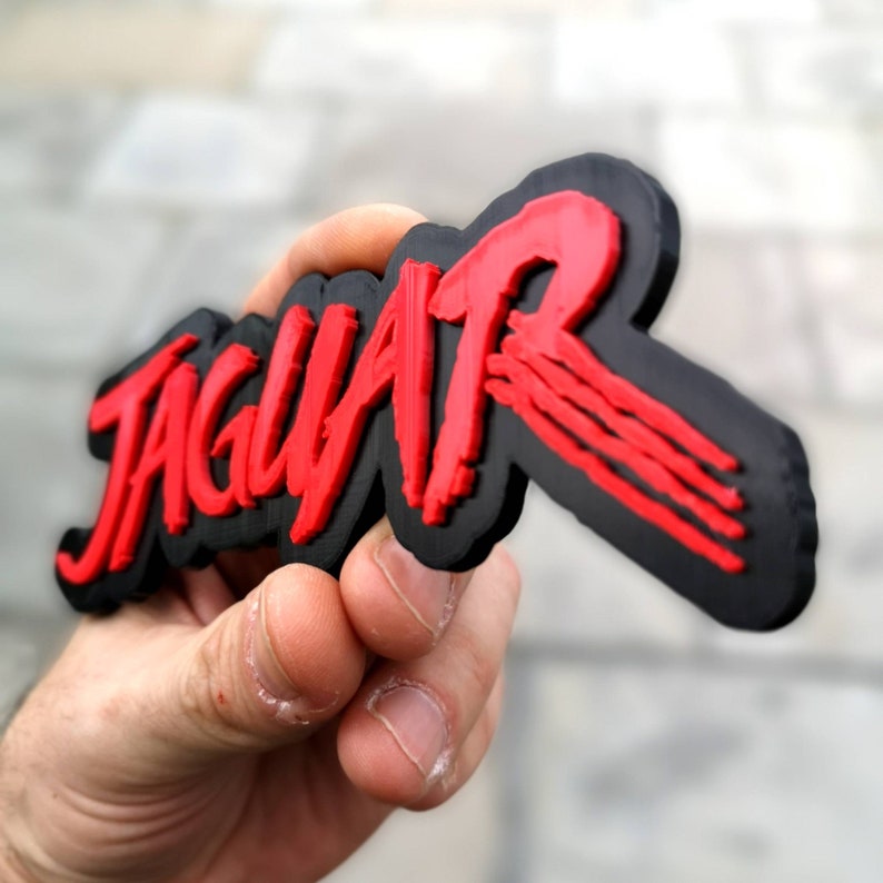 Atari Jaguar shelf displayfridge magnet Retro 90s Video Games Logo FridgeCar Magnet