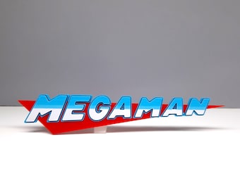 Mega Man fridge magnet / shelf display